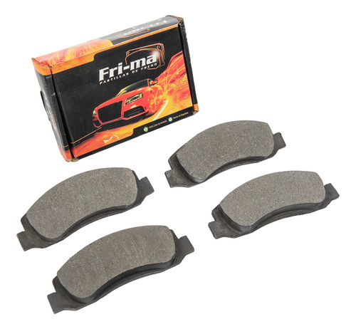 Pastilla De Freno P/ Ford F-250 Xlt 06-07 Del Frima