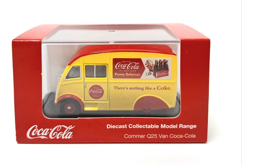 Miniatura Diecast 1/76, Commer Q25 Van Coca Cola, Oxford