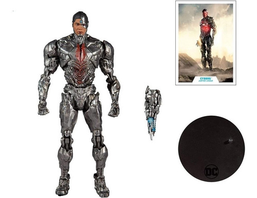 Imagen 1 de 1 de Cyborg Justice League Dc Multiverse Mcfarlane