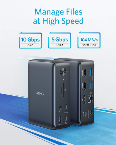 Estación De Acoplamiento Usb-c 13 En 1