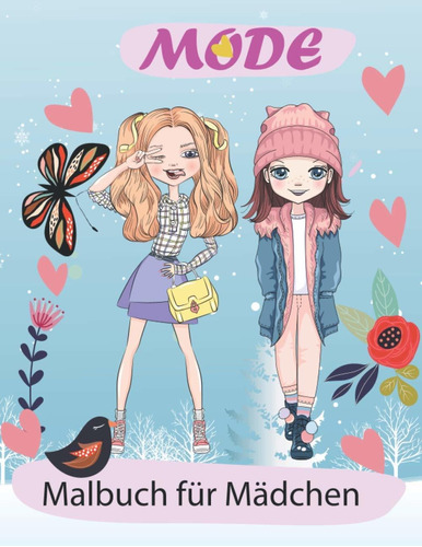 Libro Mode Malbuch Für Mädchen: Fun Fashion Und Frisc Lhh