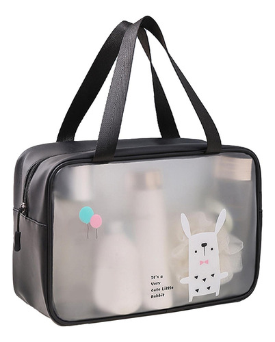 Neceser Pu Pvc Transparente Dibujos Animados De Mano