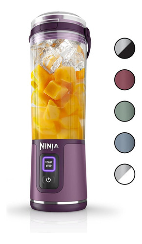 Licuadora Portátil Ninja Bc151pr Blast, Inalámbrica, 18 Oz.