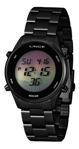 Relógio Feminino Lince Sdn4638l Qxpx Digital Preto