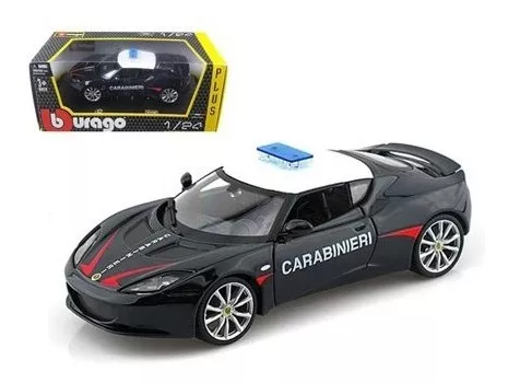 Modellauto Lotus Evora S Carabinieri Edition Maßstab 1:24 