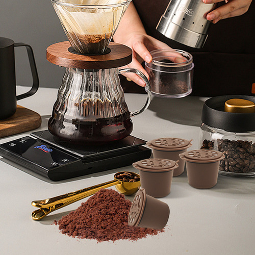 Cápsulas De Café Reutilizables Y Recargables, 6 Unidades, Co