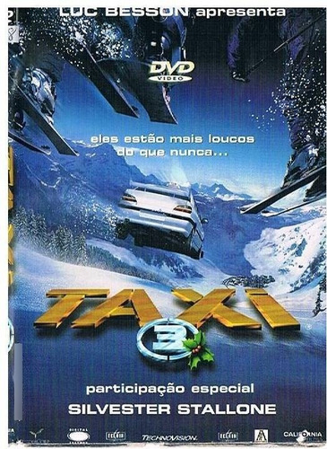 Táxi 3 - Dvd - Samy Naceri - Frédéric Diefenthal - Luc Besson