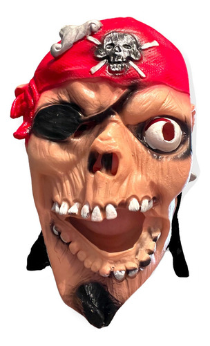 Mascara Piratas De Goma Halloween Cotillon Terror