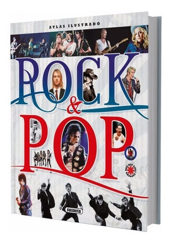 Libro Atlas Ilustrado Rock Y Pop Música