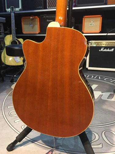 Imagen 3 de 6 de Guitarra Electro Acustica Greenland Lo17 Corte Y Eq