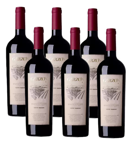 Vino Garzon Single V. Petit Verdot Caja X 6u - Enotek