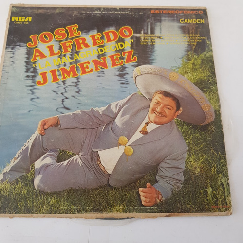 Disco Lp Jose Alfrejo Jimenes,organo Melodico Vol 2