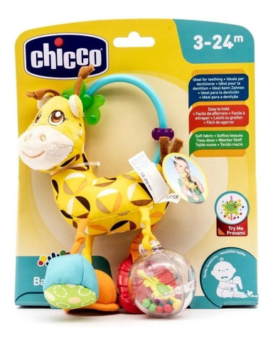 Chicco 7157 Giraffe Lady Soft Rattle