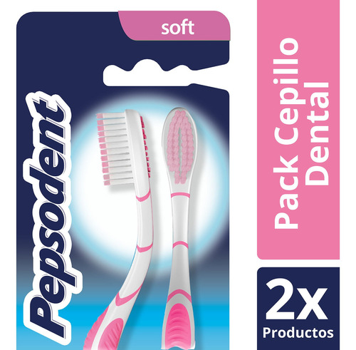 Pepsodent Cepillo De Dientes Double Care Sensitive 2unid