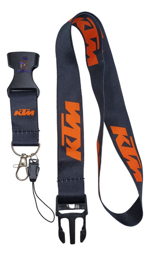 Correa Lanyard Cinta Para Llaves Llavero Gafete Usb Moto Ktm