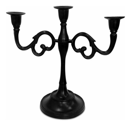 Candelabro De Tres Brazos Rely De 11 Pulgadas De Alto. ...