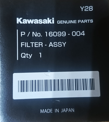 Filtro De Aceite Para Moto Klr 650 Kawasaki
