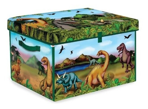 Caja De Juguetes De Coleccionista De Dinosaurios Zipbin 160