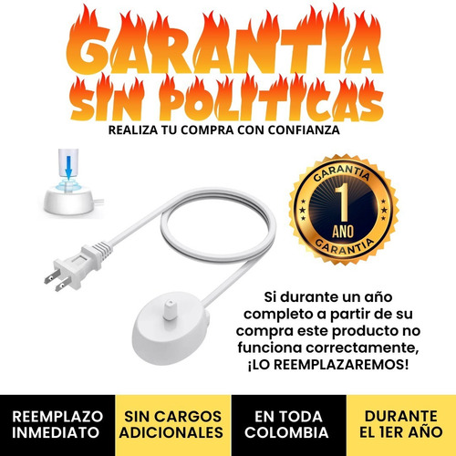 Cargador Para Braun Oral B - Original - Cepillo Eléctrico