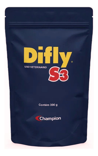 Remedio Difly S3 300 Gr | Combate Moscas E Carrapatos