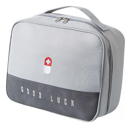 De 2 Bolsa De Primeros Auxilios, Bolsa De Medicina Gris L