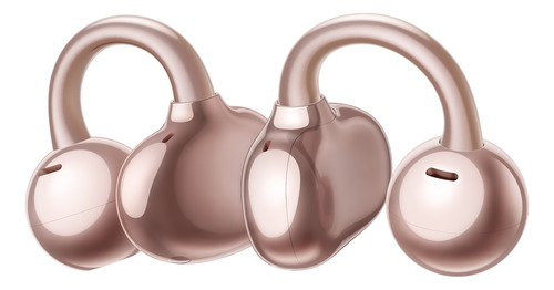 Audífonos Huawei Freeclip Inalámbricos Bluetooth Oro Rosa