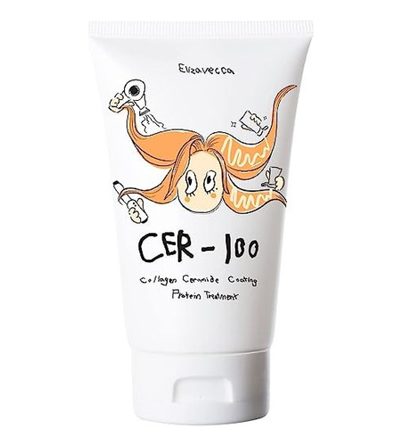 Elizavecca Cer100 Tratamiento Cabello Con Colageno 100ml Ori