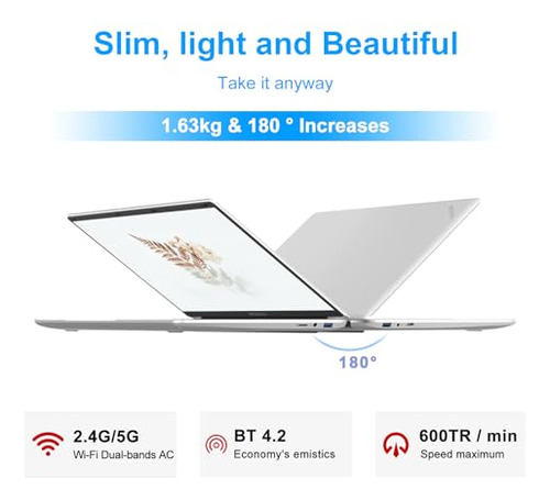 Laptop Wozifan 15,6 6gb Ddr4 256gb Ssd Win 11 Intel J4105