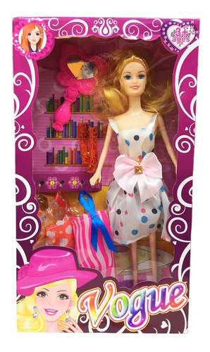 Barbie Vogue Con Accesorios