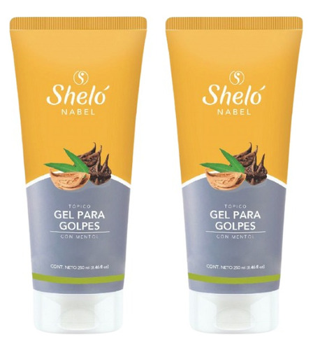 2 Pack Gel Para Golpes Shelo