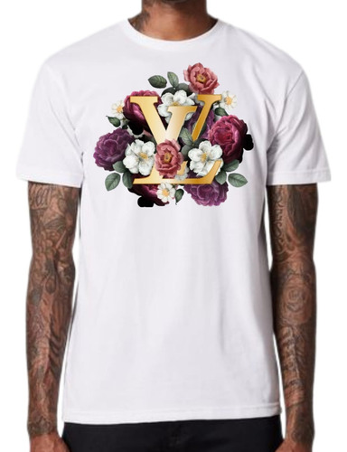 Remera De Flores Coloridas / Exclusivo / Diseño Único