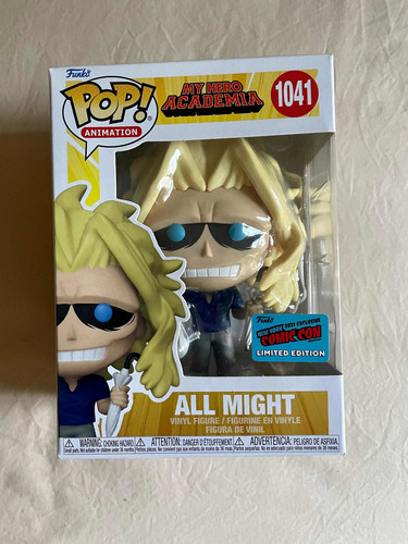 Funko Pop All Might Nycc 2021 Mha (Usado)
