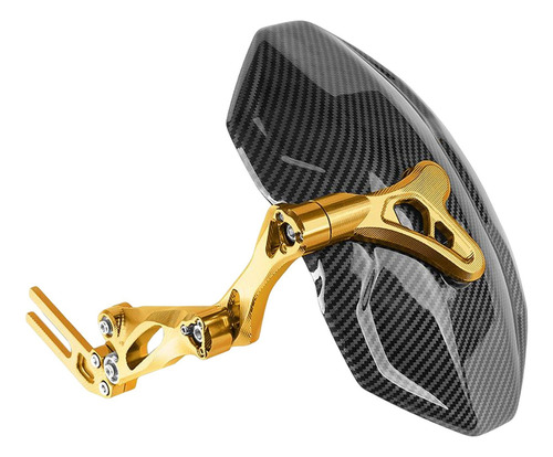 Guardabarros Trasero Portátil Para Motocicleta, Dorado
