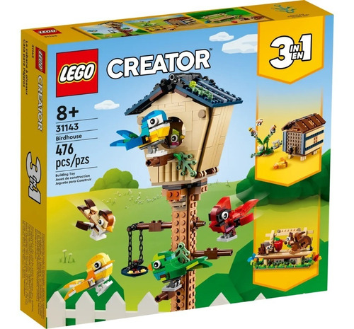Lego Creator 3 En 1 - Pajarera / Birdhouse - 31143 