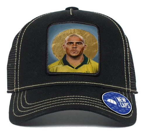 Gorra Trucker Tela Premium Parche Ronaldo New Caps Oficial