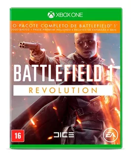 Jogo Novo Midia Fisica Battlefield 1 Revolution Pra Xbox One
