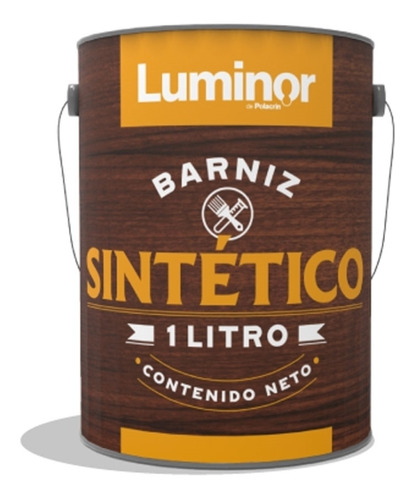 Barniz Sintetico Brillante Polacrin X 1 Lt Alto Rendimiento