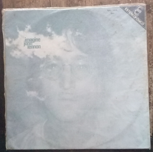 Lp Vinil (vg) John Lennon Imagine Ed Br 1971 Sbtl-1016 S/enc