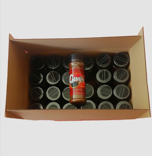  Sazonador Polvo De Chile Caja De 24 Pzs. De 85 Gr. Guajito