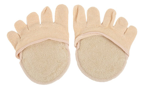 2 Pares De Cinco Dedos Calcetín Protector De Silicona Gel