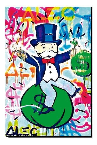 Cuadro Decorativo Alec Monopoly 100 Cm X 70 Cm 1 Pieza