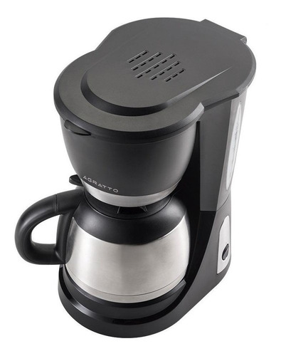 Cafeteira Agratto CET25 semi automática preta de filtro 110V