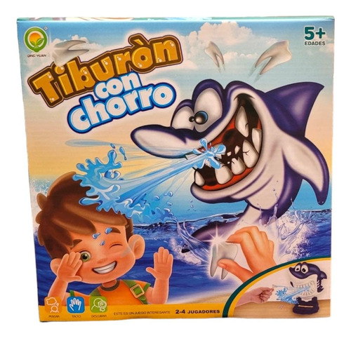 Juego De Mesa Tiburon Con Chorro