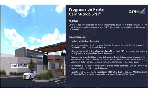 Nave Industrial En Renta / Parque Industrial Acupark Ii - Frente Al Piq / Sta. Rosa Jauregui, Q...