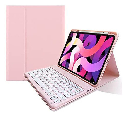 Funda Con Teclado Kaitesi Para iPad De 9ª Generación