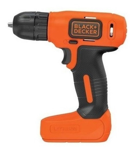 Imagen 1 de 1 de Taladro eléctrico destornillador Black+Decker LD008 inalámbrico 400rpm naranja 8V