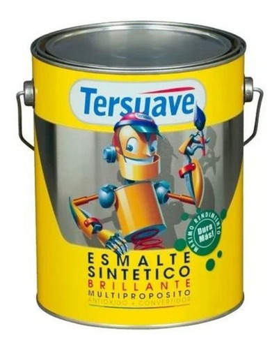 Multipropósito Convertidor Brillante Esmalte Tersuave 1l Color Bermellón