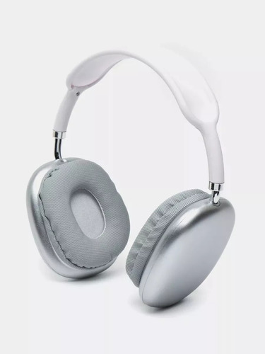 Fone Headphone Bluetooth Wireless Extra Bass Air Top Max P9 Cor Branco Luz Branco