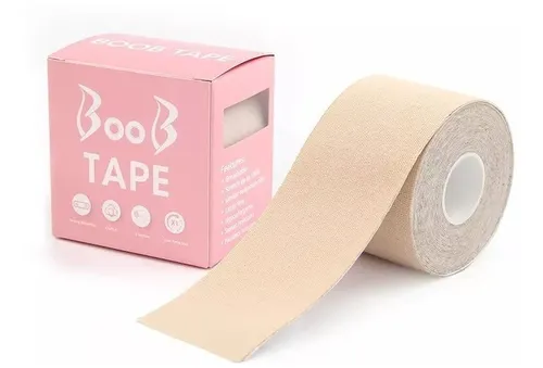 Boob Tape Levanta Busto Adhesiva Invisible Pushup + Pezonera
