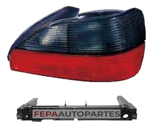 Mica Faro Giro Trasero Peugeot 306 97 / 99 Sedan 4 Puertas